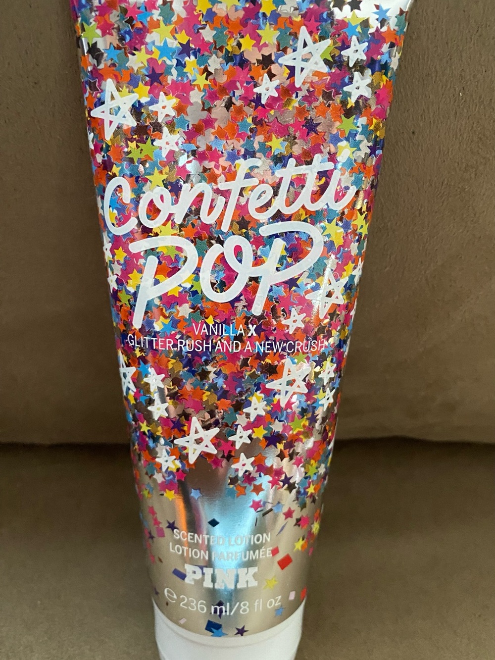 Pink Confetti Pop Vanilla Scented Lotion - Multicolor